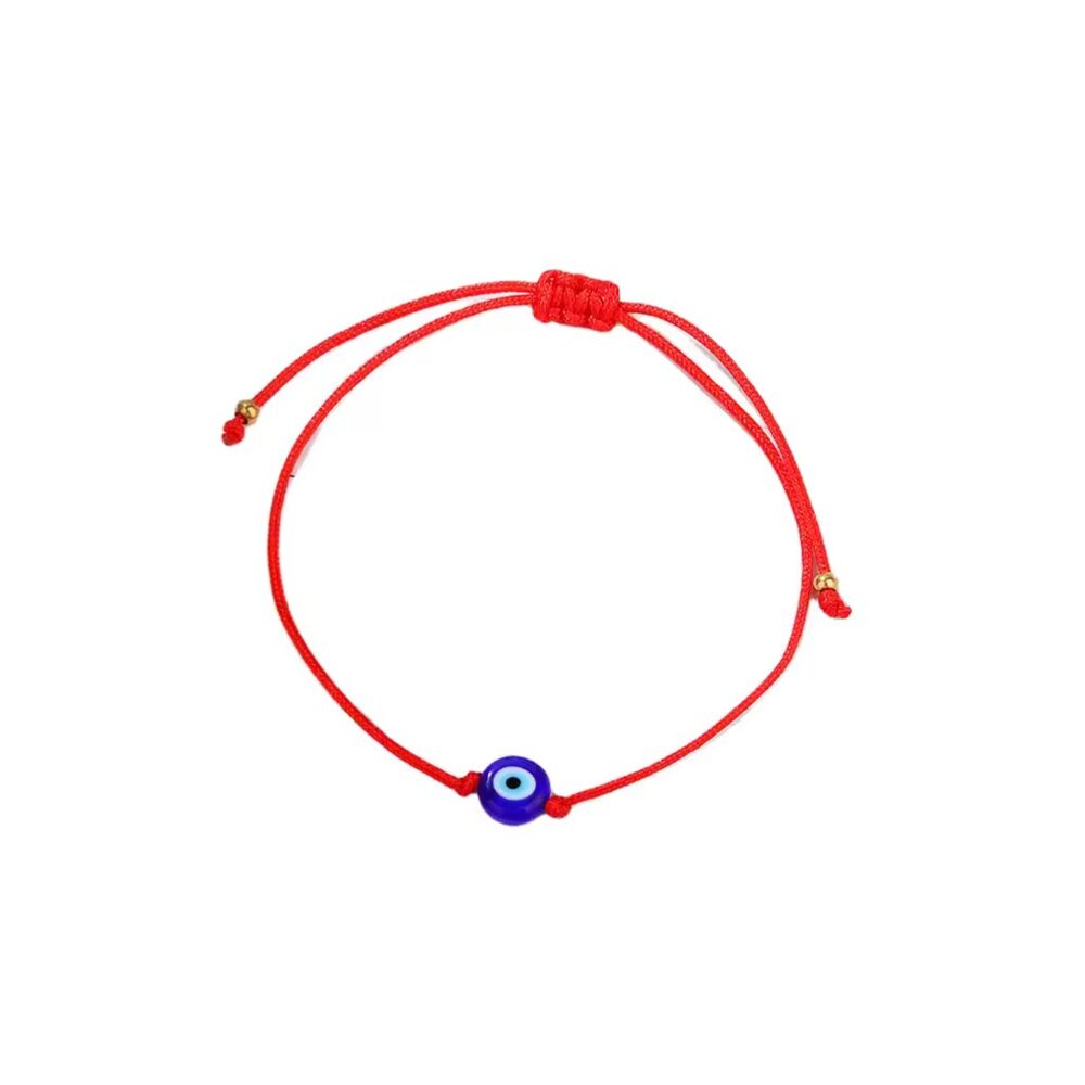 Lucky Evil Eye Bracelet, Protection Red String, Turkish Evil Nazar Eye Bracelet